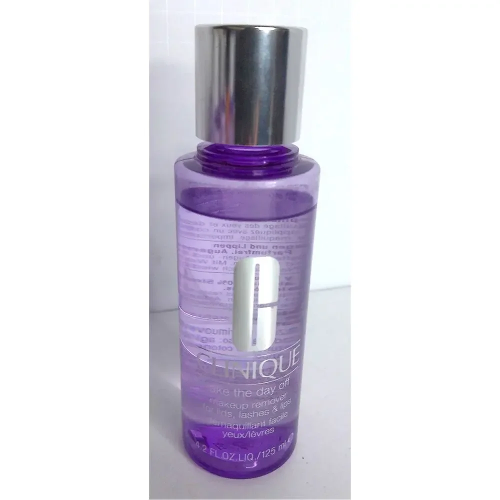 Clinique Take The Day Off Makeup Remover For Lids, Lashes & Lips 4.2oz/125ml NEW